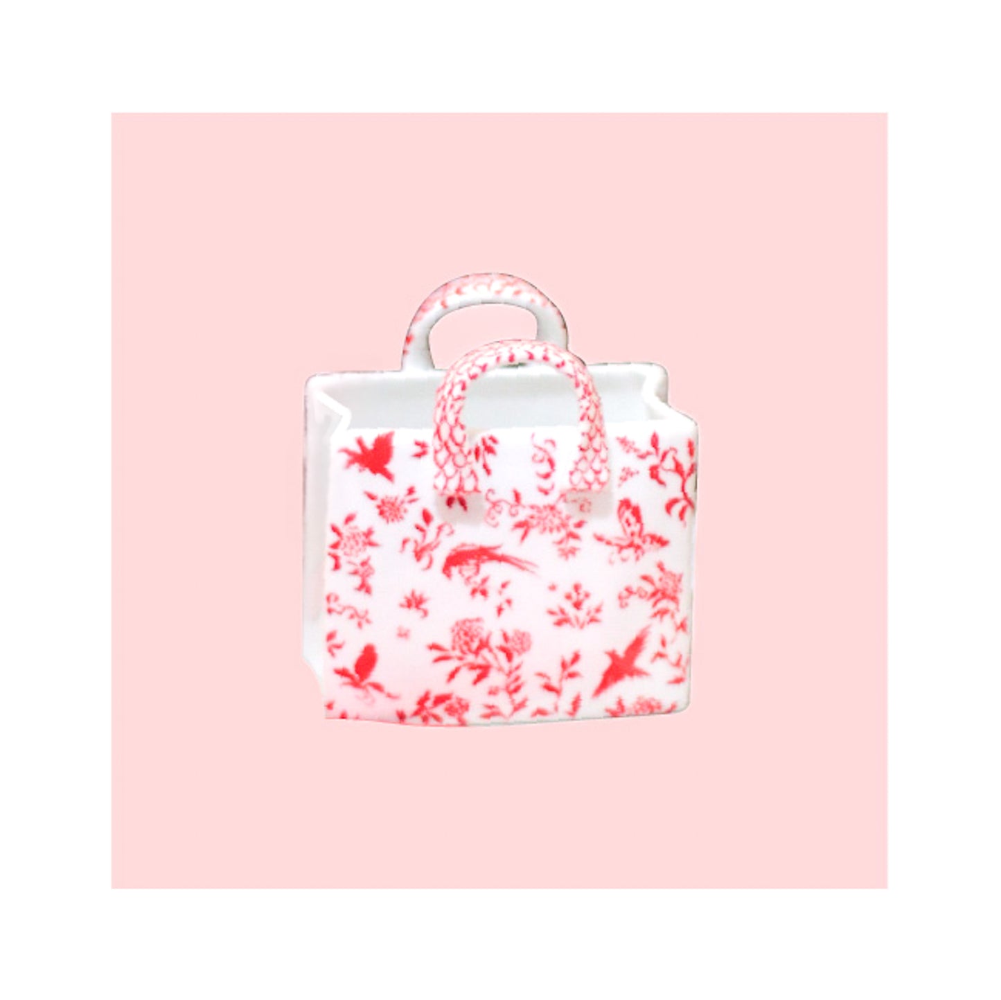 Hand-painted Porcelain Purse