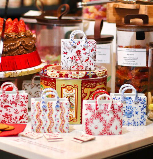 Hand-painted Porcelain Purse